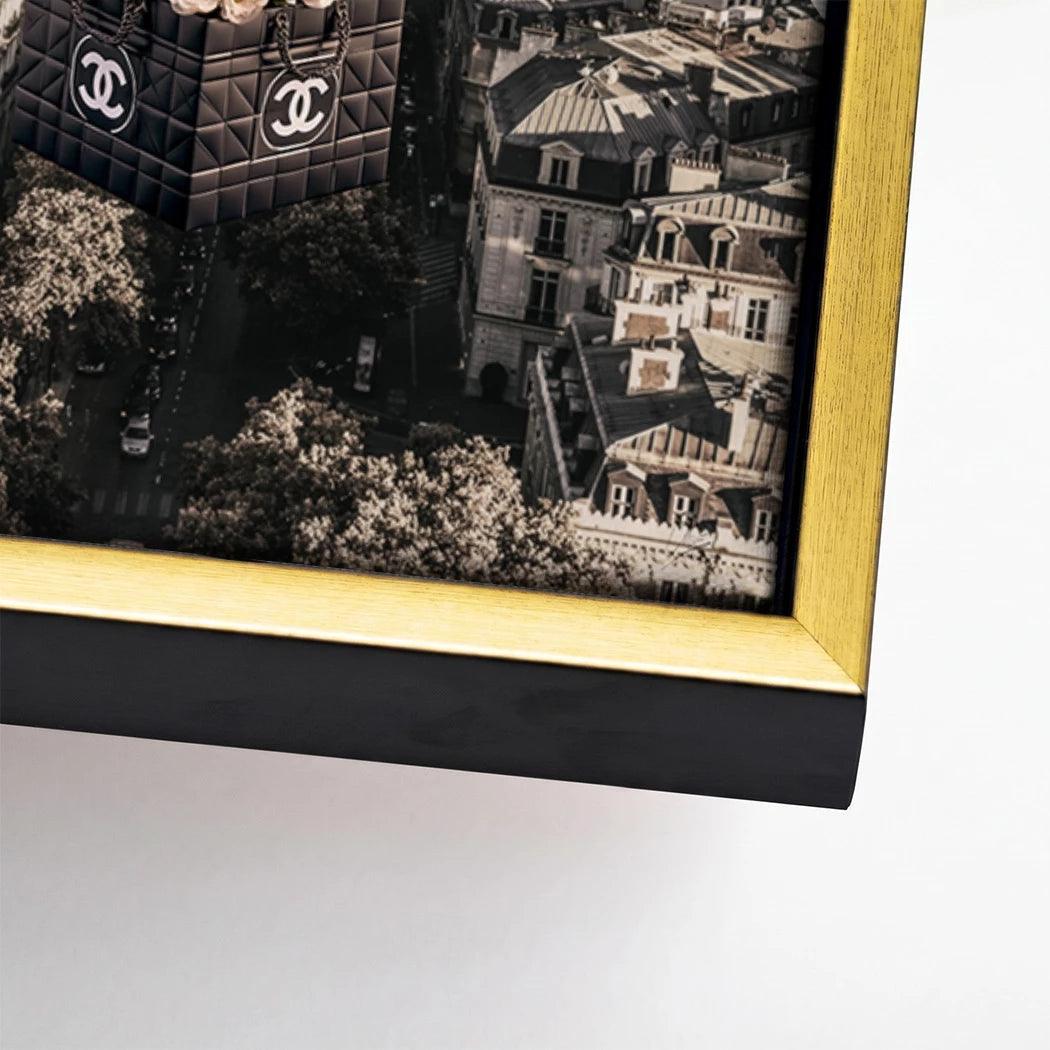 Chanel Ballons Leinwand Bild