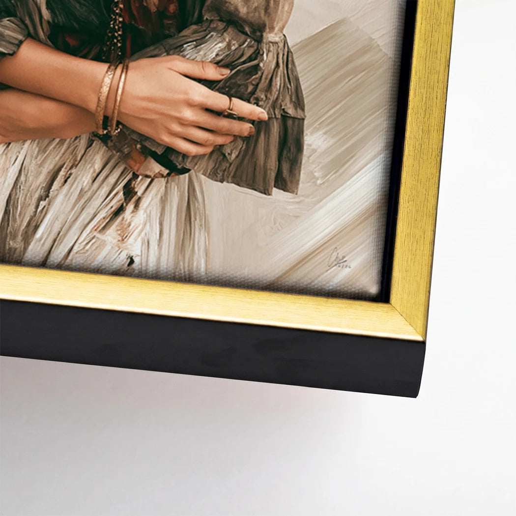 Frida Lebensfreude Leinwand Bild