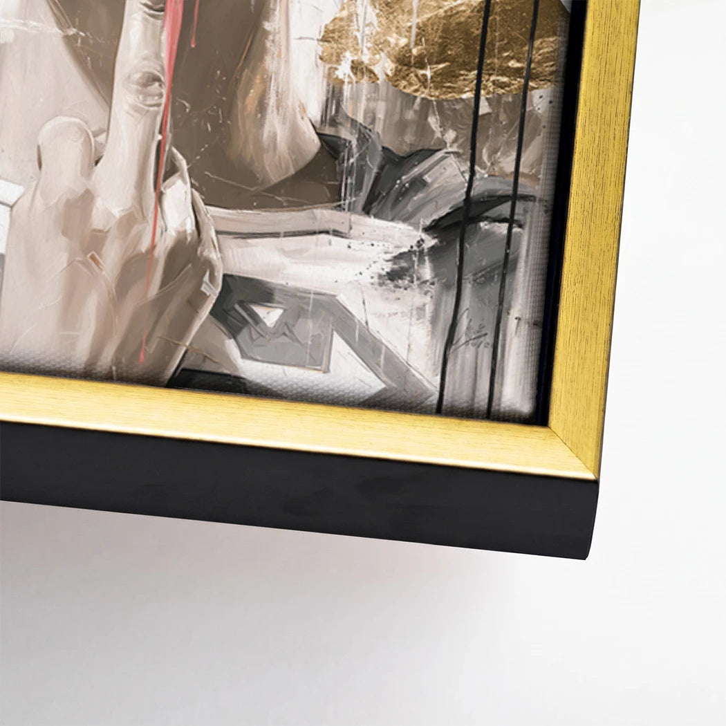 Frida Superman Leinwand Bild
