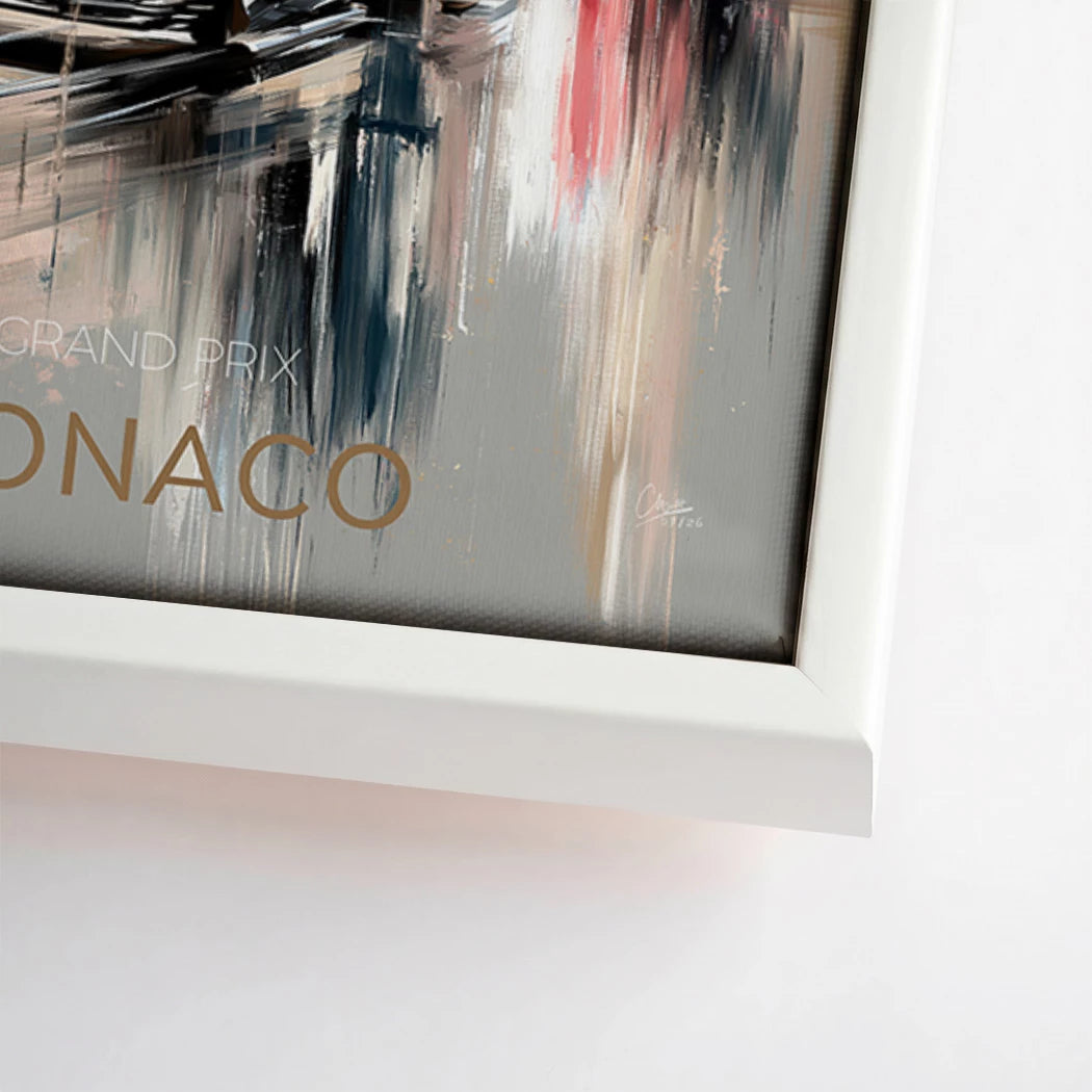Monaco Formula Leinwand Bild