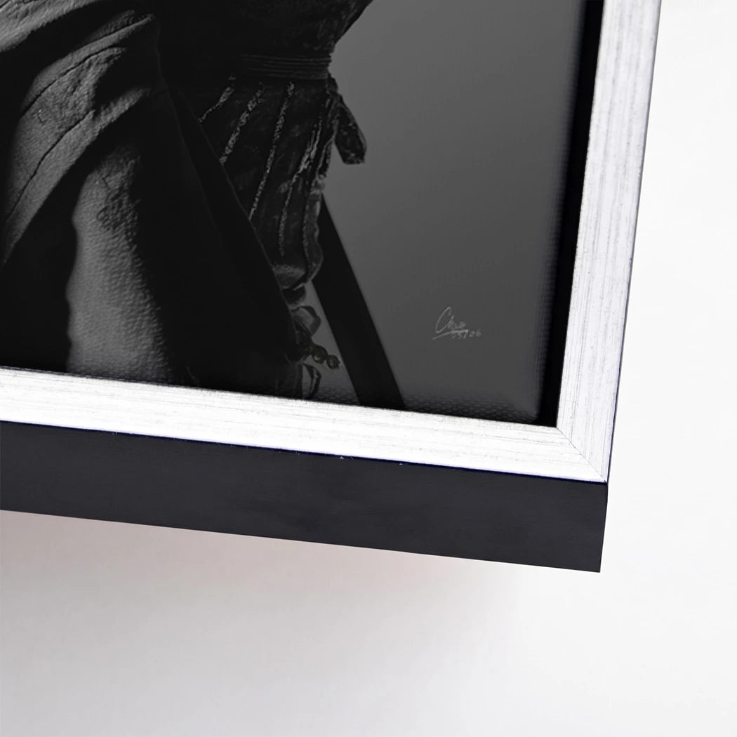 Samurai Diva Leinwand Bild