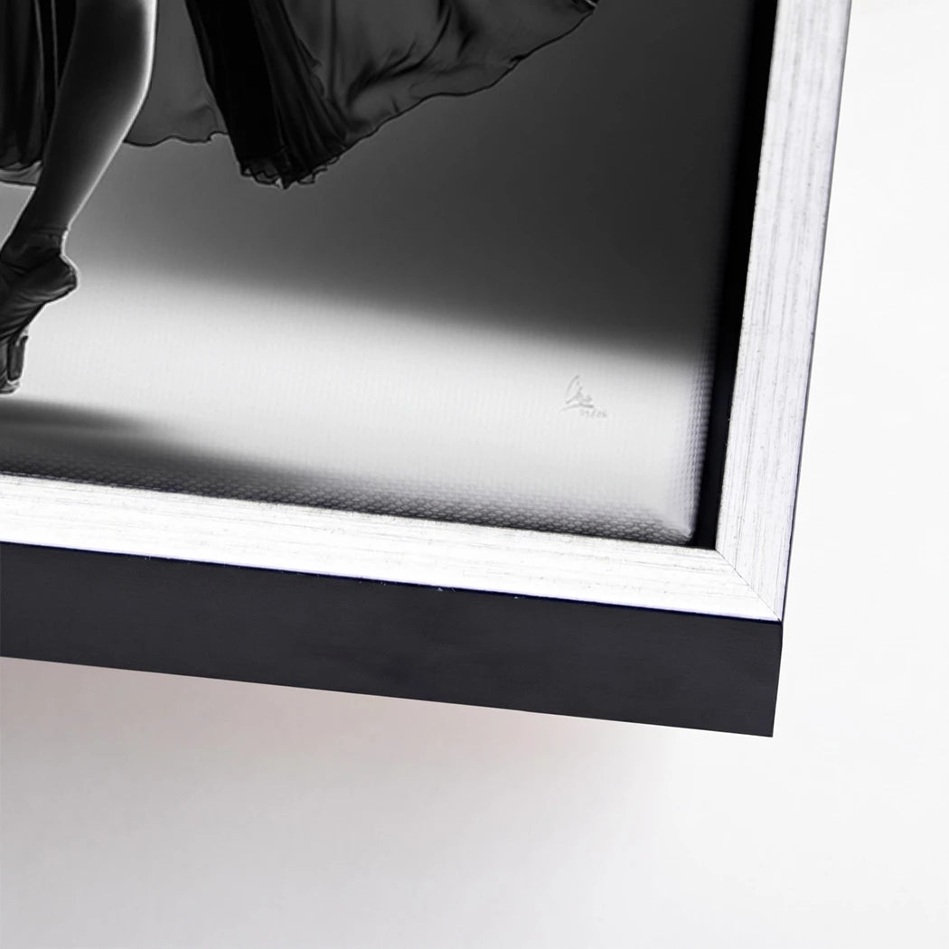 Ballerina Schattenpoesie Leinwand Bild