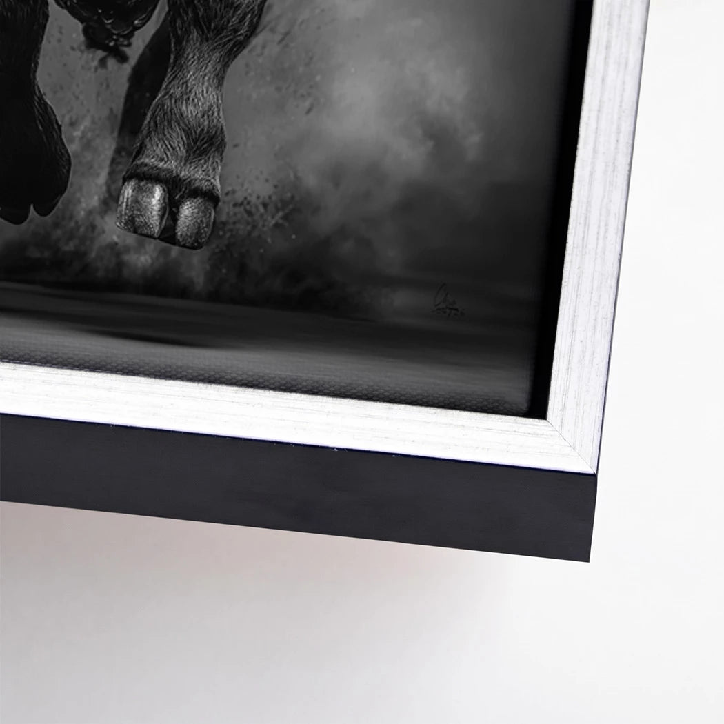 Stier Prestige Leinwand Bild