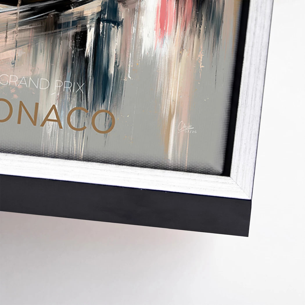 Monaco Formula Leinwand Bild