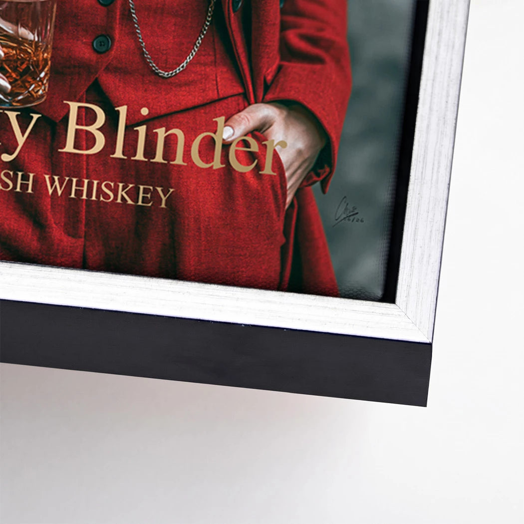 Peaky Blinder Lady Leinwand Bild