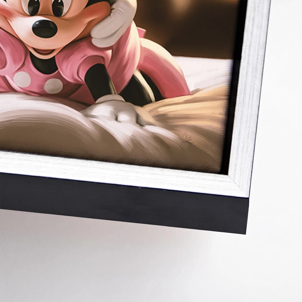 Mickey & Minnie Teamwork Leinwand Bild
