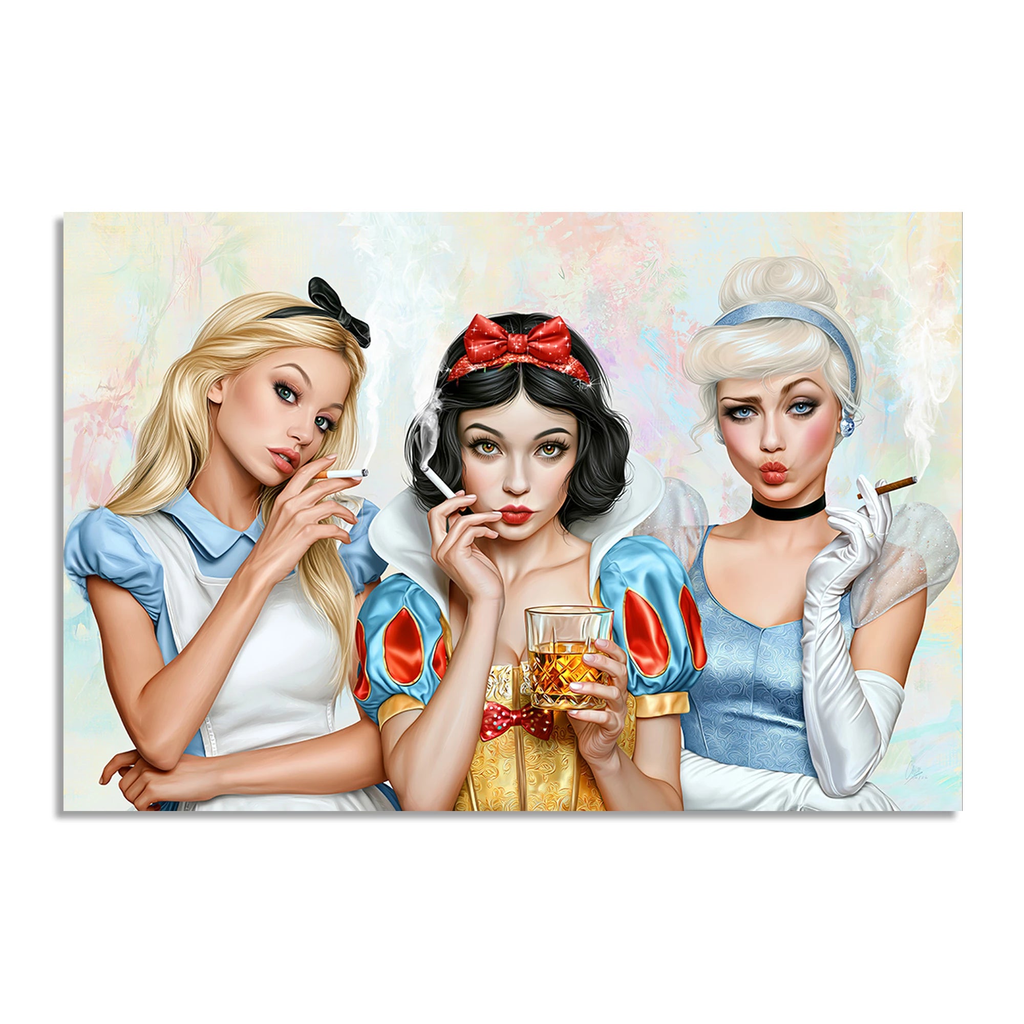 Cinderella & Co. Leinwand Bild