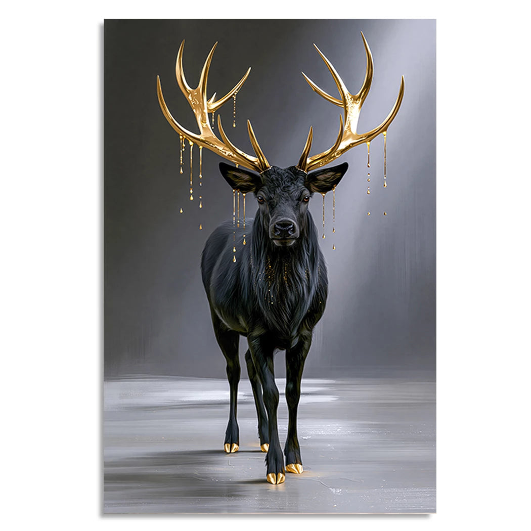 Hirsch Royal Leinwand Bild
