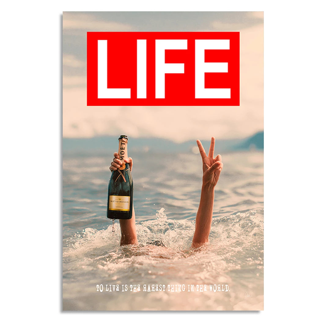 Life Moment Leinwand Bild