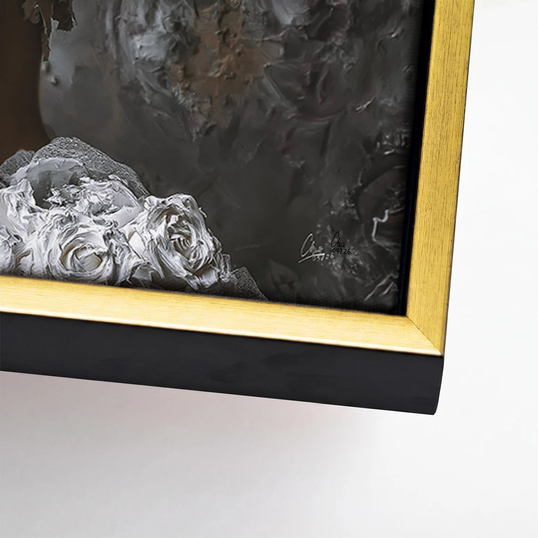 Rosen Couture Leinwand Bild