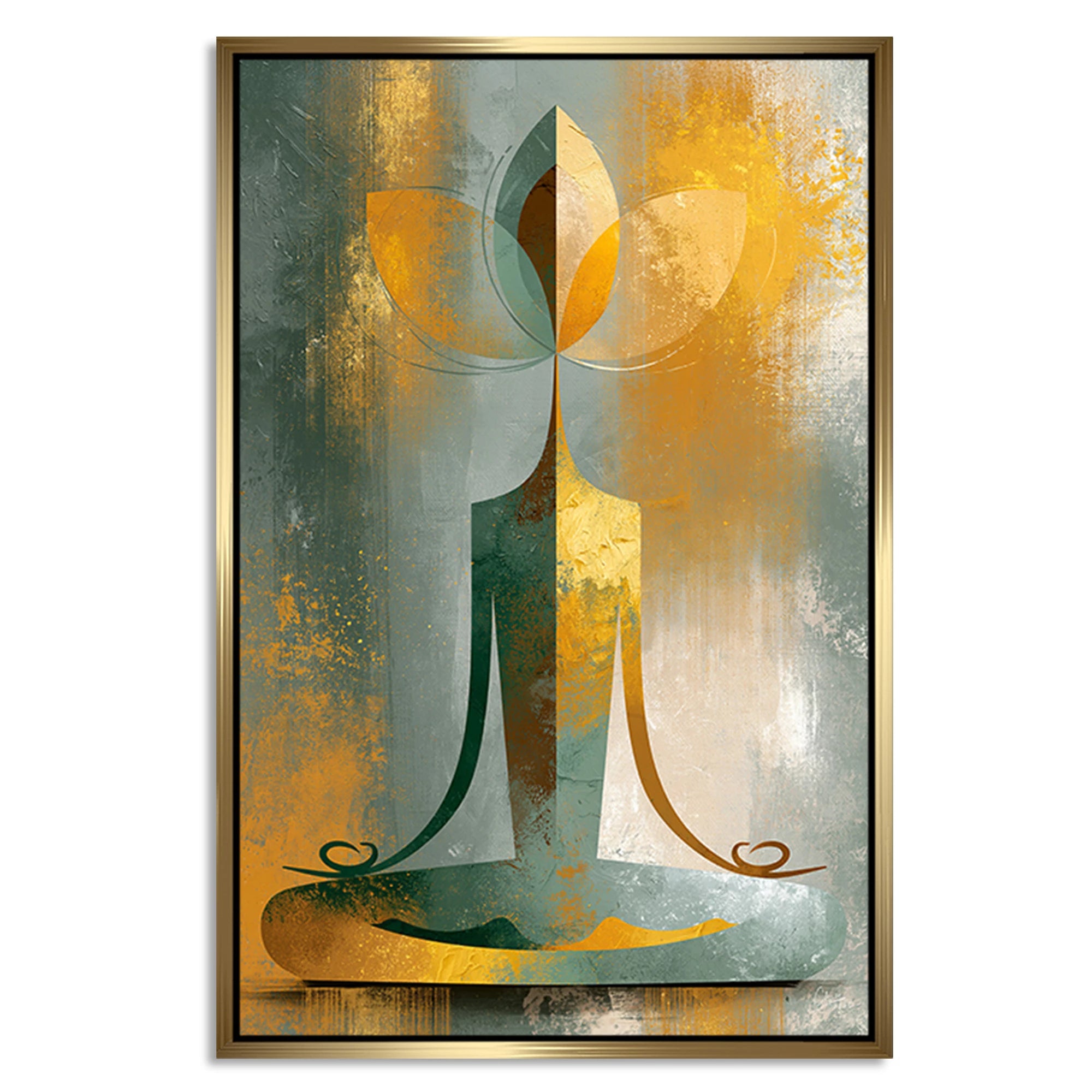 Buddha Harmonie Leinwand Bild