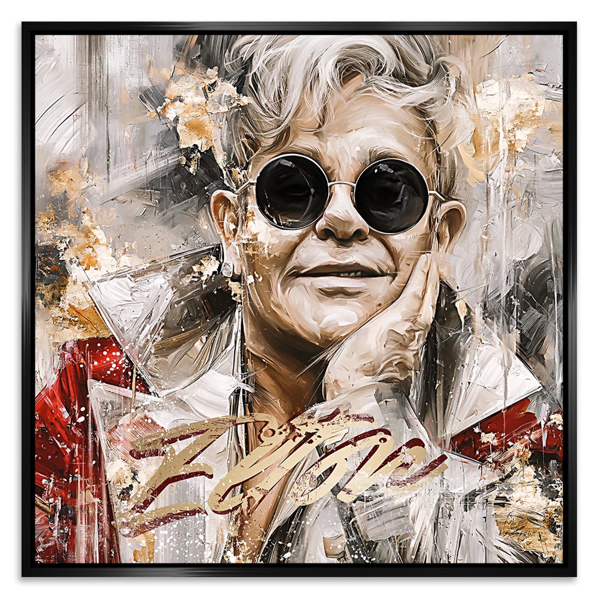 Elton John Rocketman Leinwand Bild