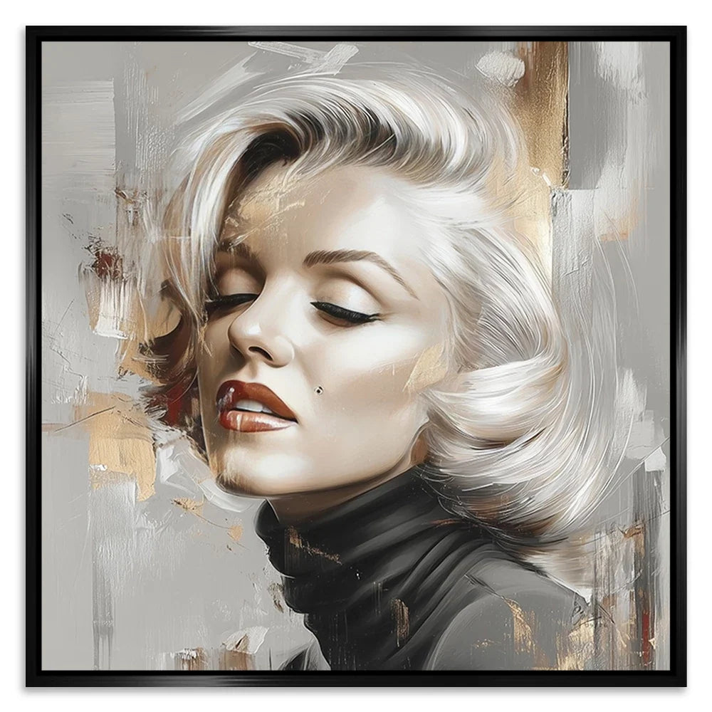 Marilyn En Vogue Leinwand Bild