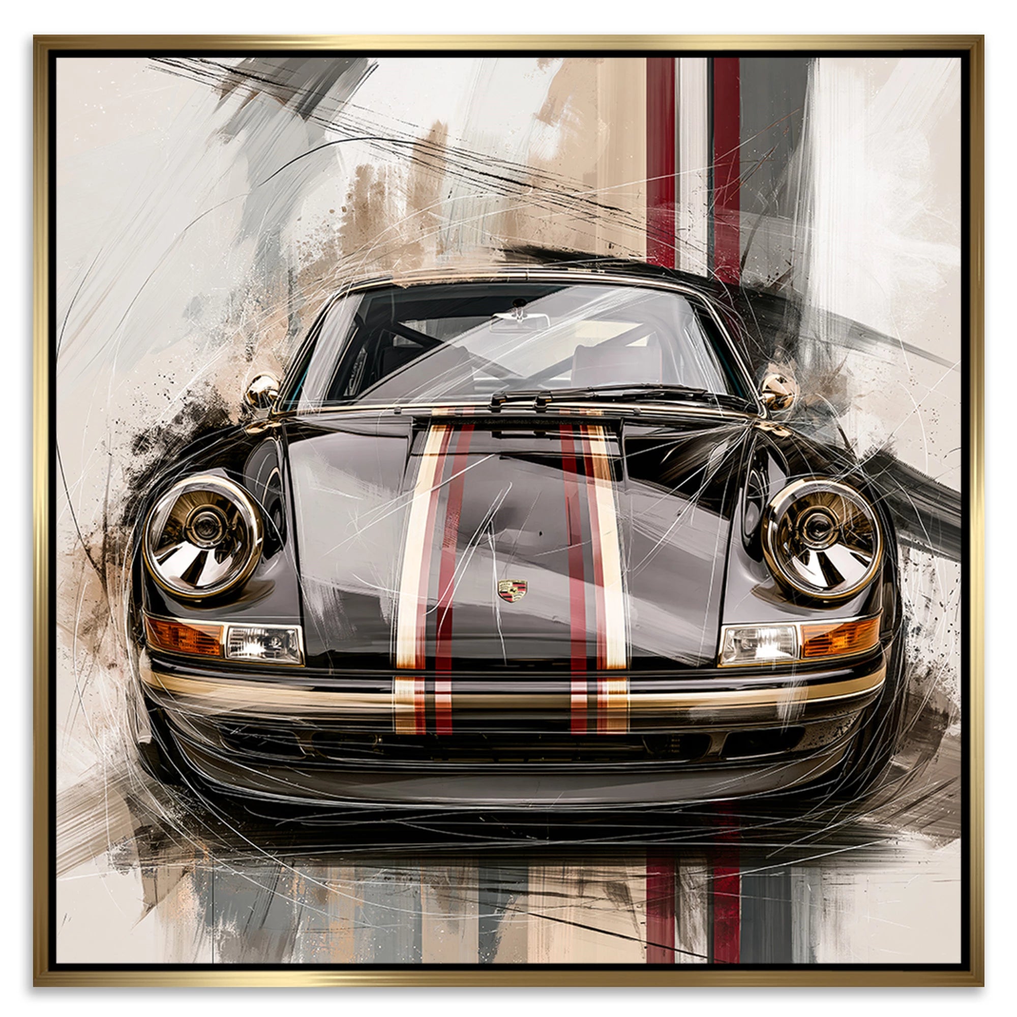 Porsche 911 Noble Leinwand Bild