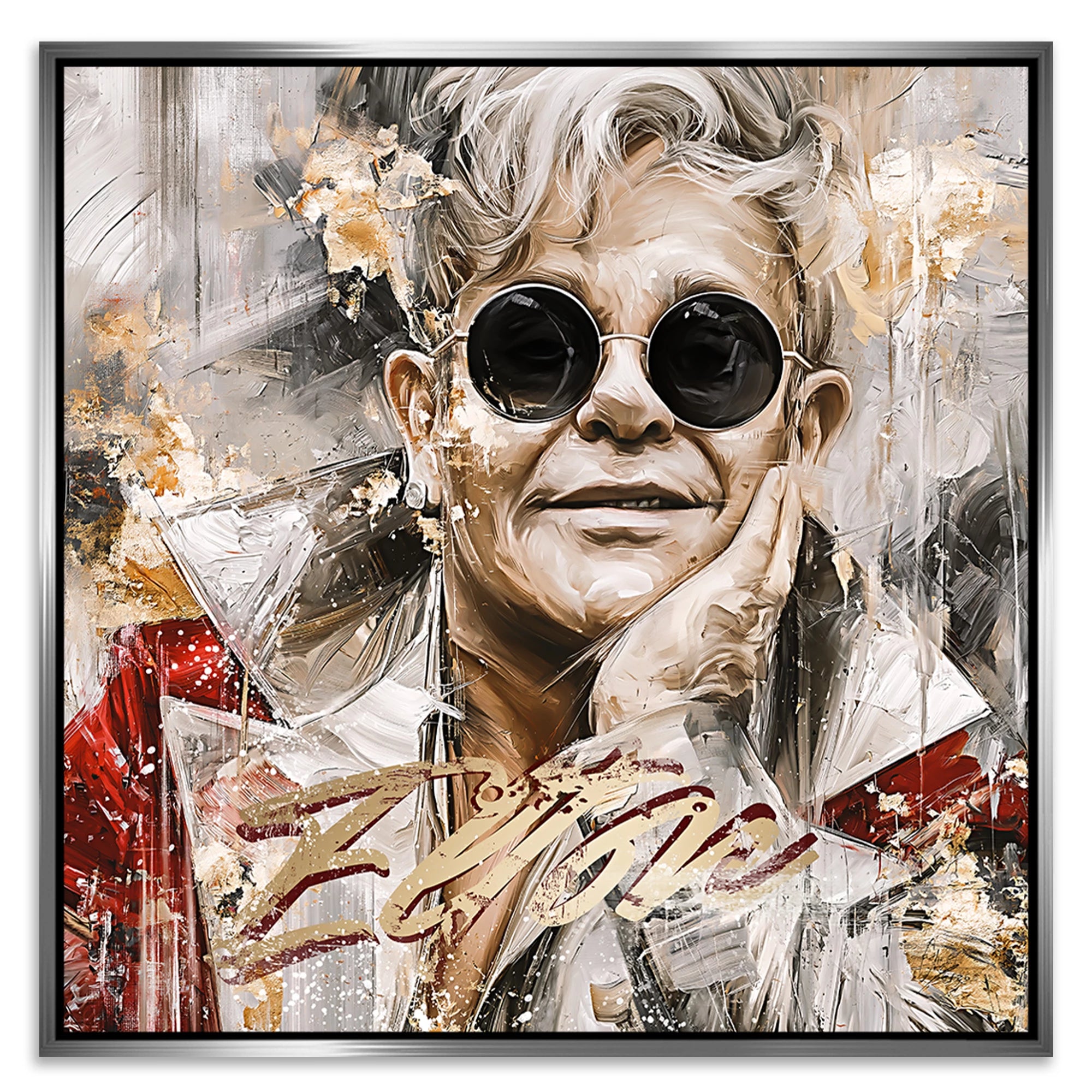 Elton John Rocketman Leinwand Bild