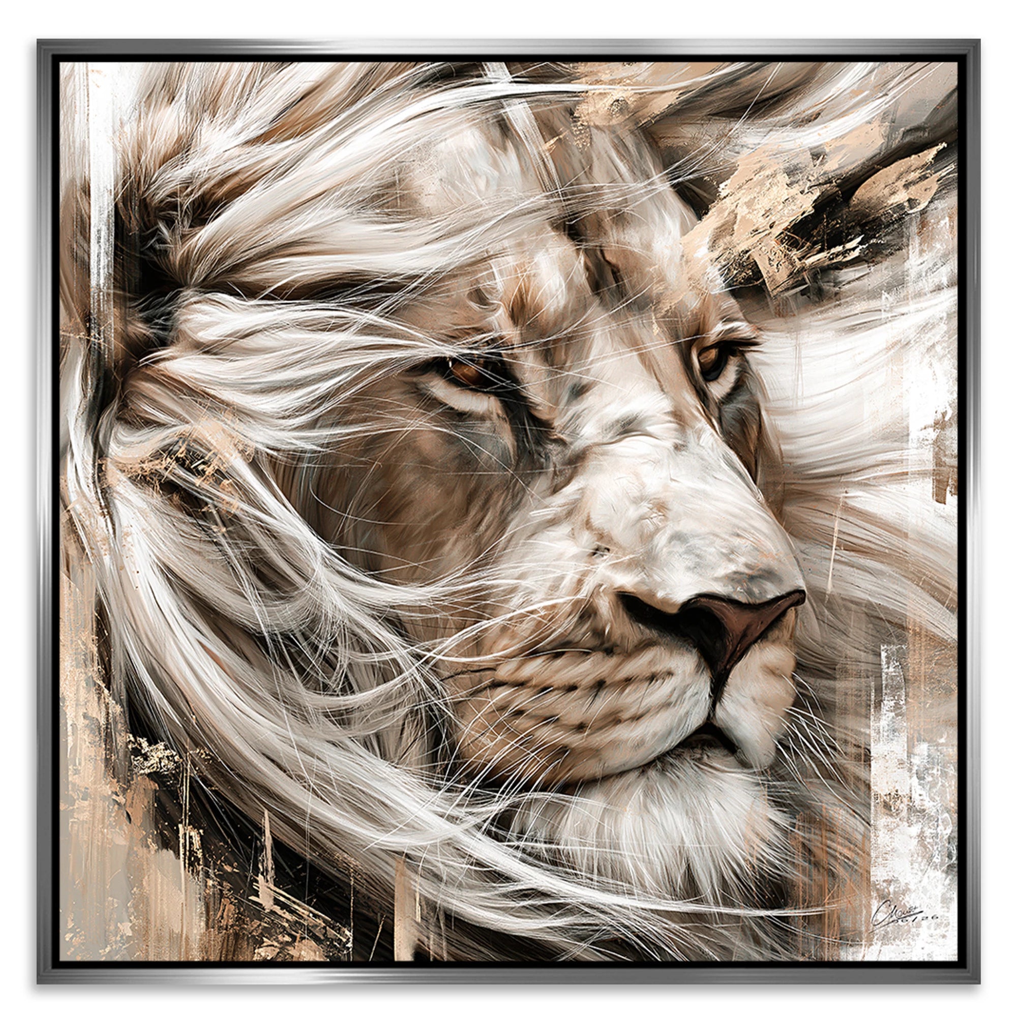 Lion King Leinwand Bild