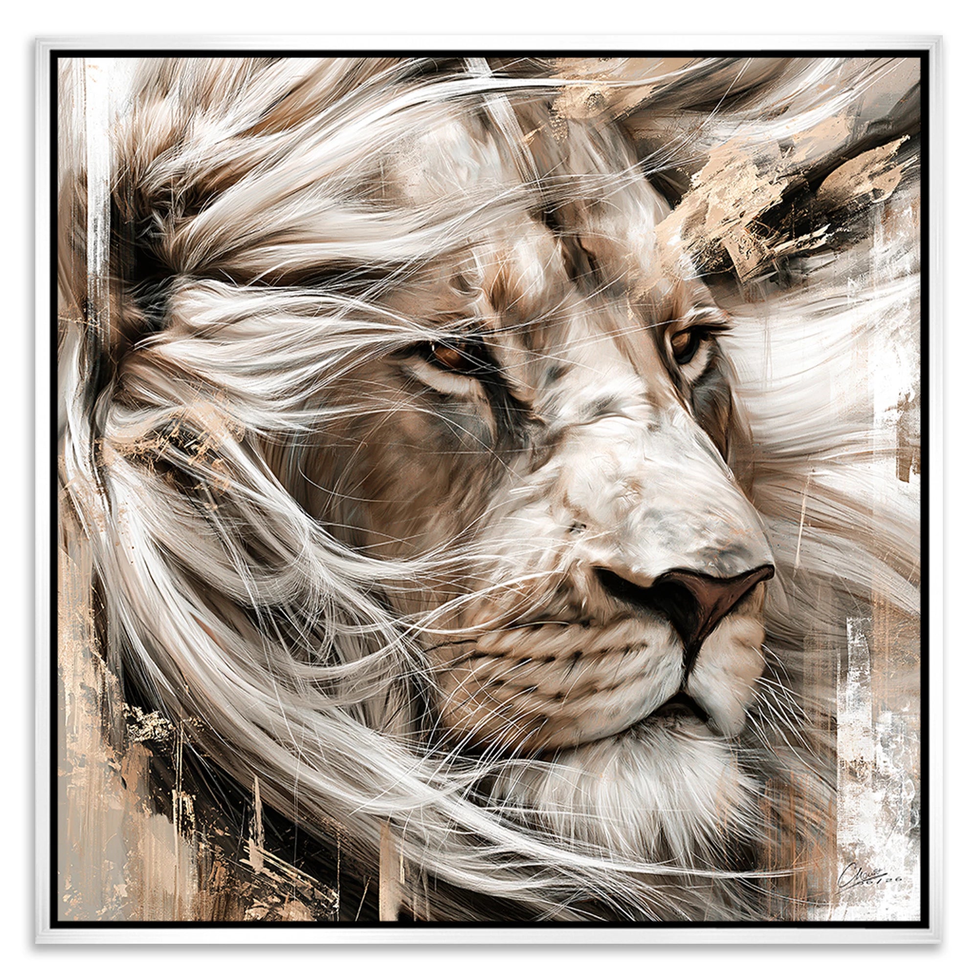 Lion King Leinwand Bild
