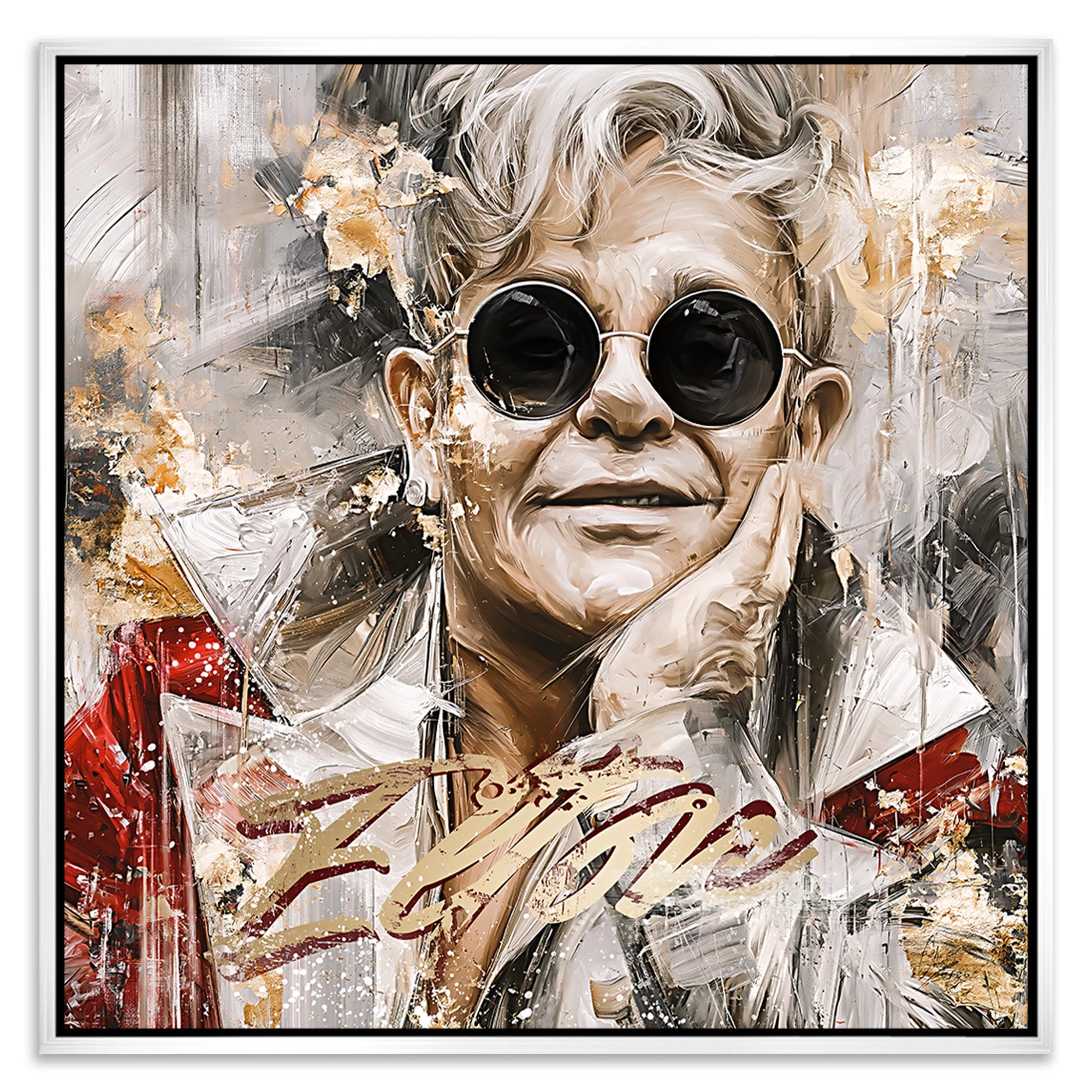 Elton John Rocketman Leinwand Bild