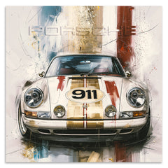 Porsche 911 Klassik Leinwand Bild