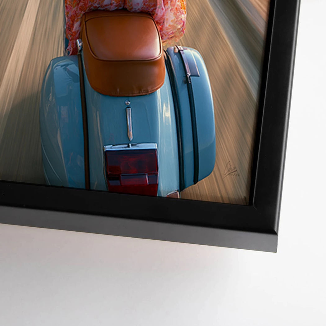 Vespa Summerglam Leinwand Bild
