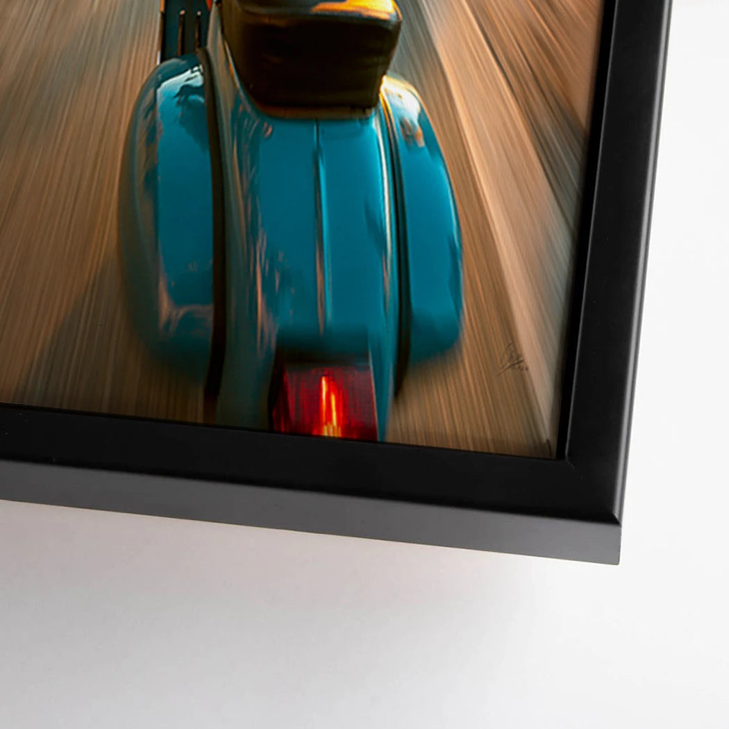 Vespa Dolce Vita Leinwand Bild