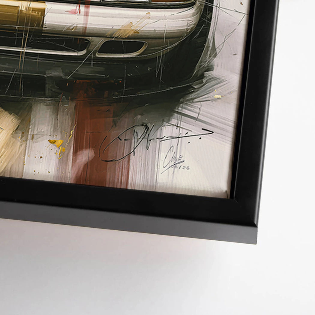 Porsche 911 Racing Leinwand Bild