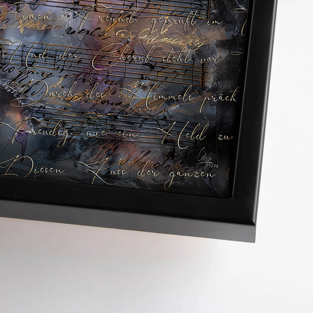 Beethoven Sinfonie Leinwand Bild