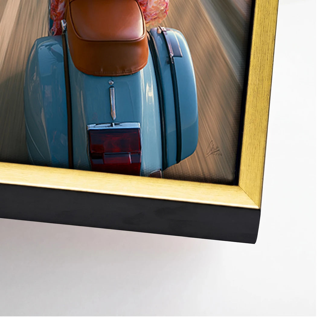Vespa Summerglam Leinwand Bild
