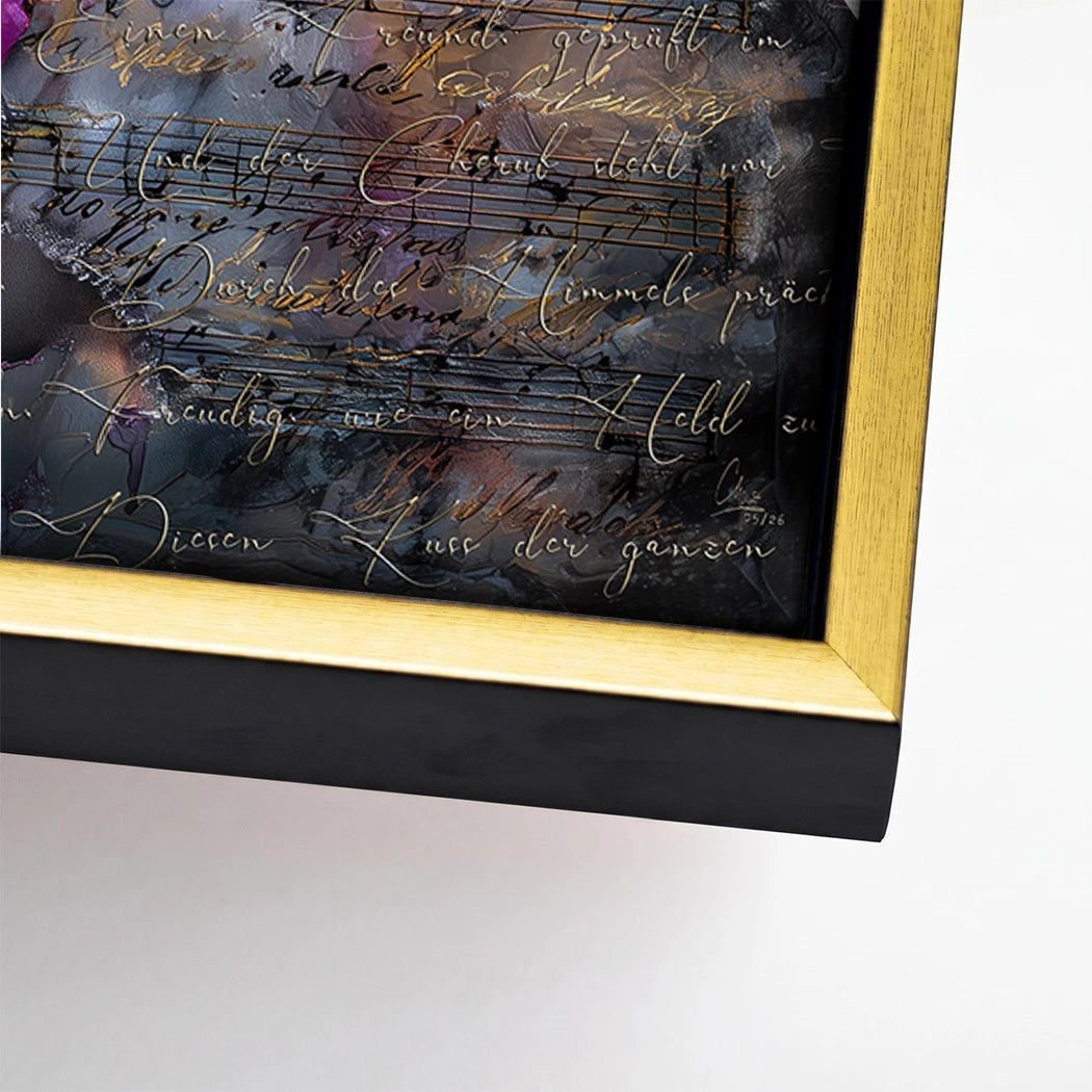 Beethoven Sinfonie Leinwand Bild
