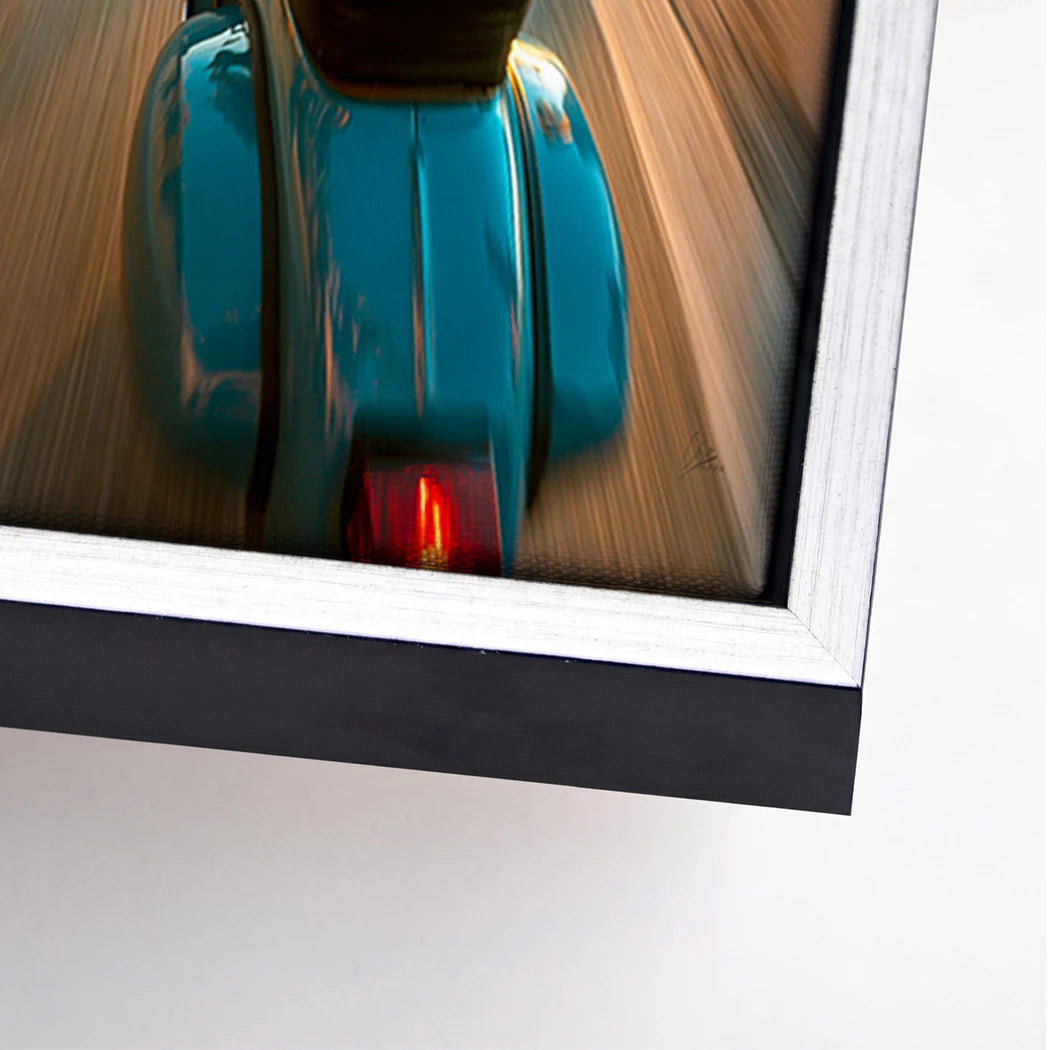 Vespa Dolce Vita Leinwand Bild