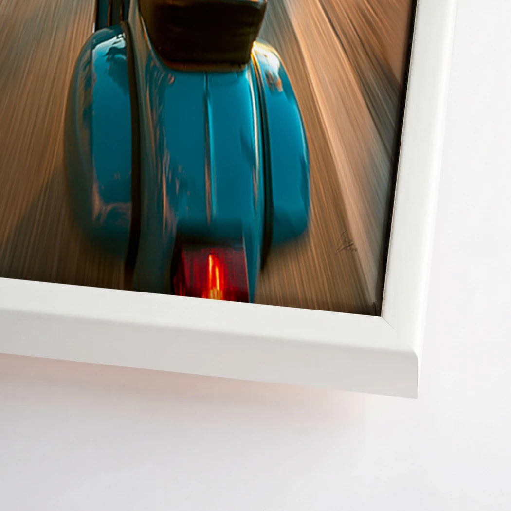 Vespa Dolce Vita Leinwand Bild