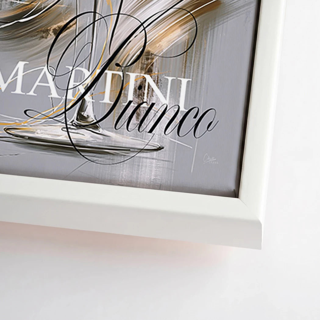 Martini Bianco Leinwand Bild