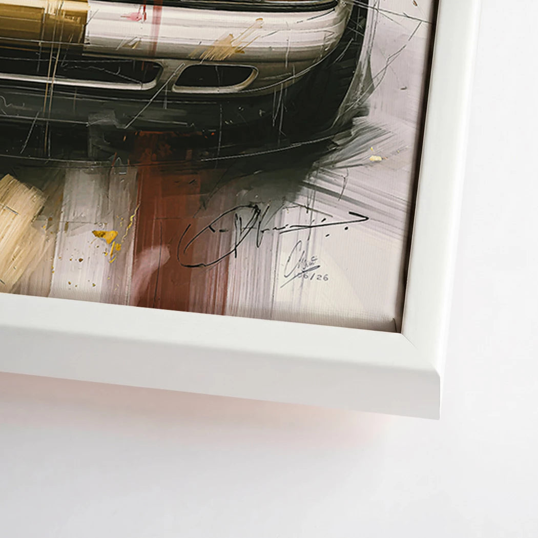 Porsche 911 Racing Leinwand Bild