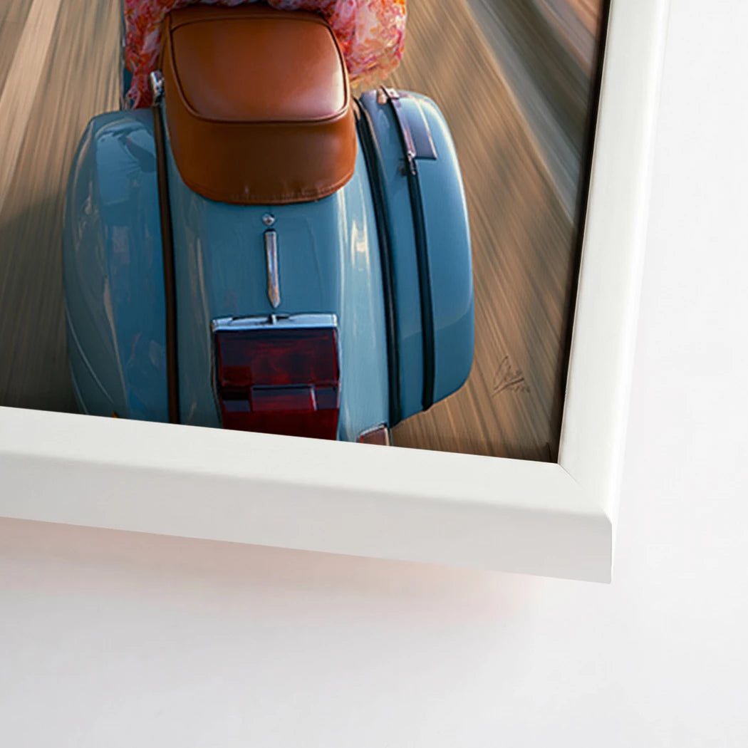 Vespa Summerglam Leinwand Bild