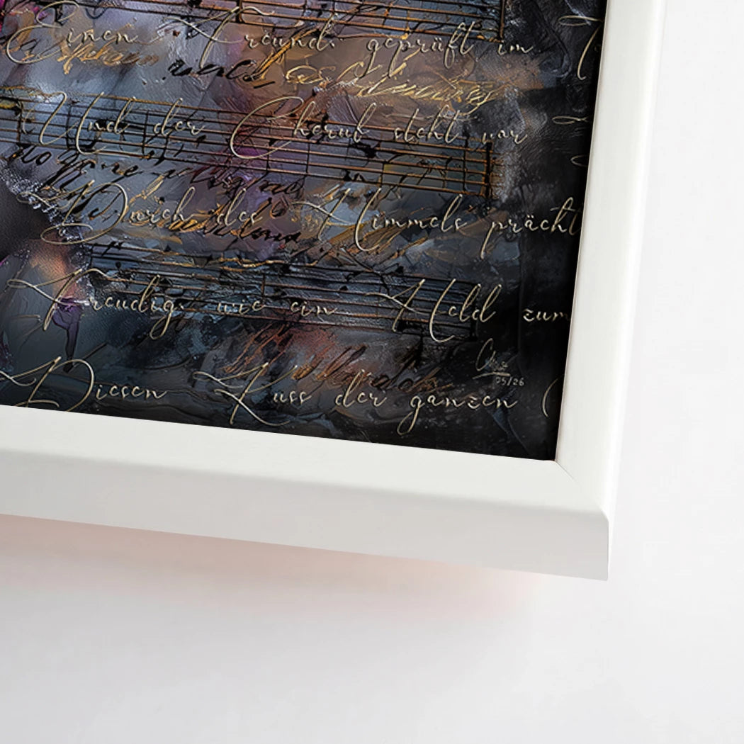 Beethoven Sinfonie Leinwand Bild