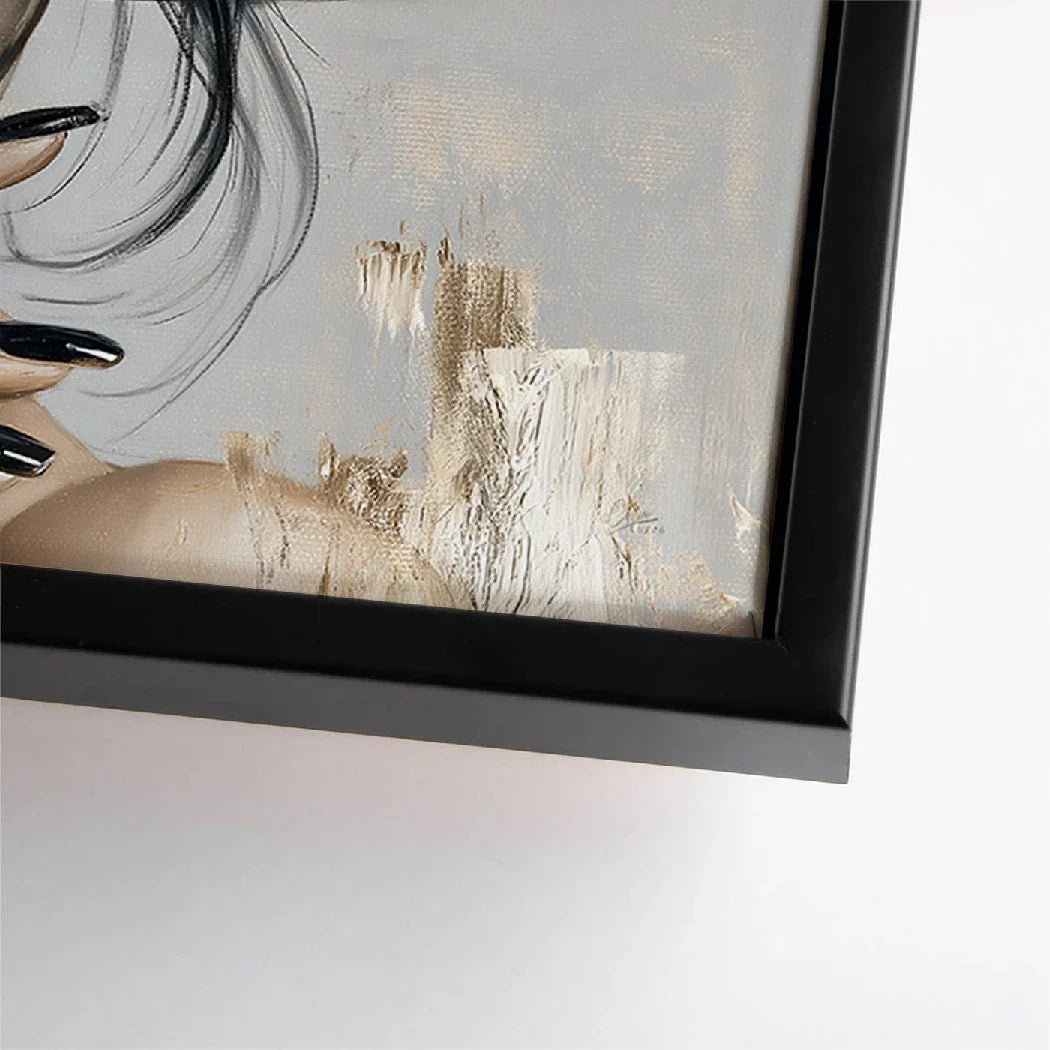 La Catrina Golden Rose Leinwand Bild