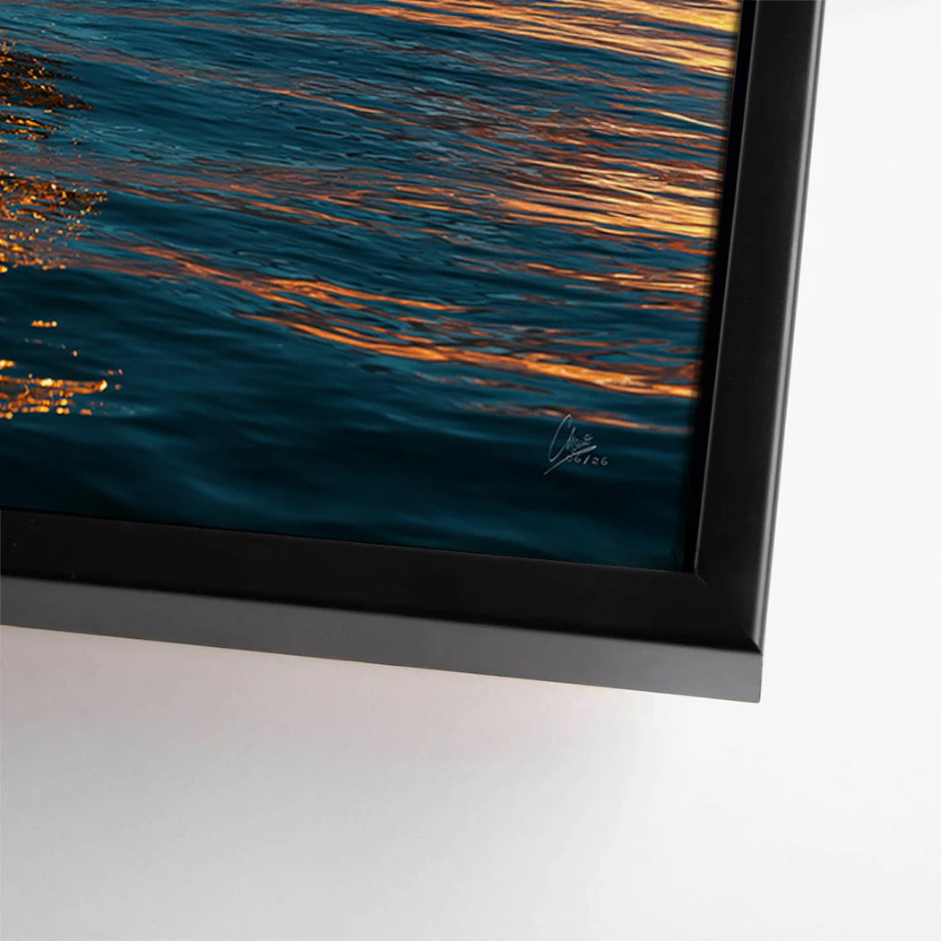 Kristall Meerblick Leinwand Bild
