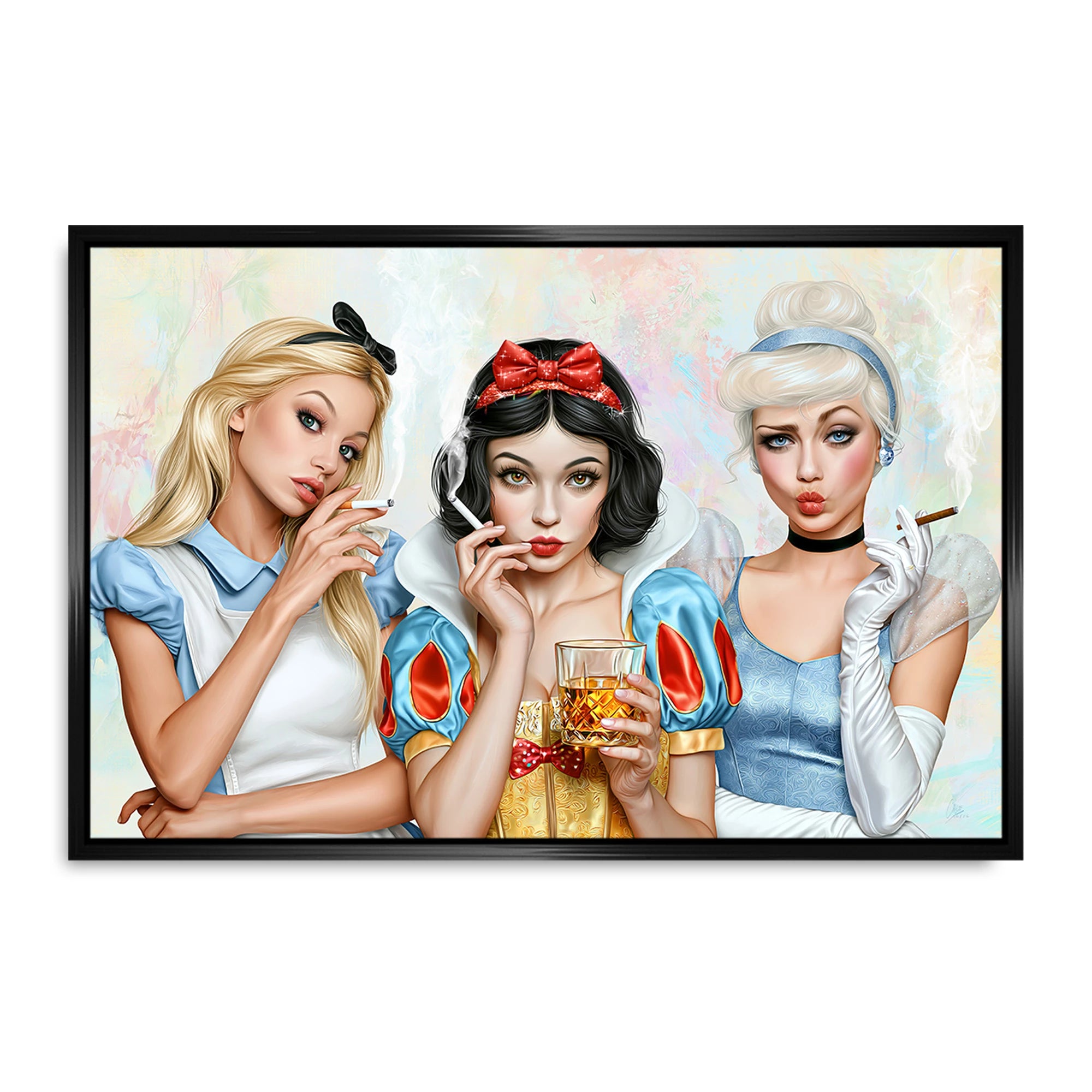 Cinderella & Co. Leinwand Bild