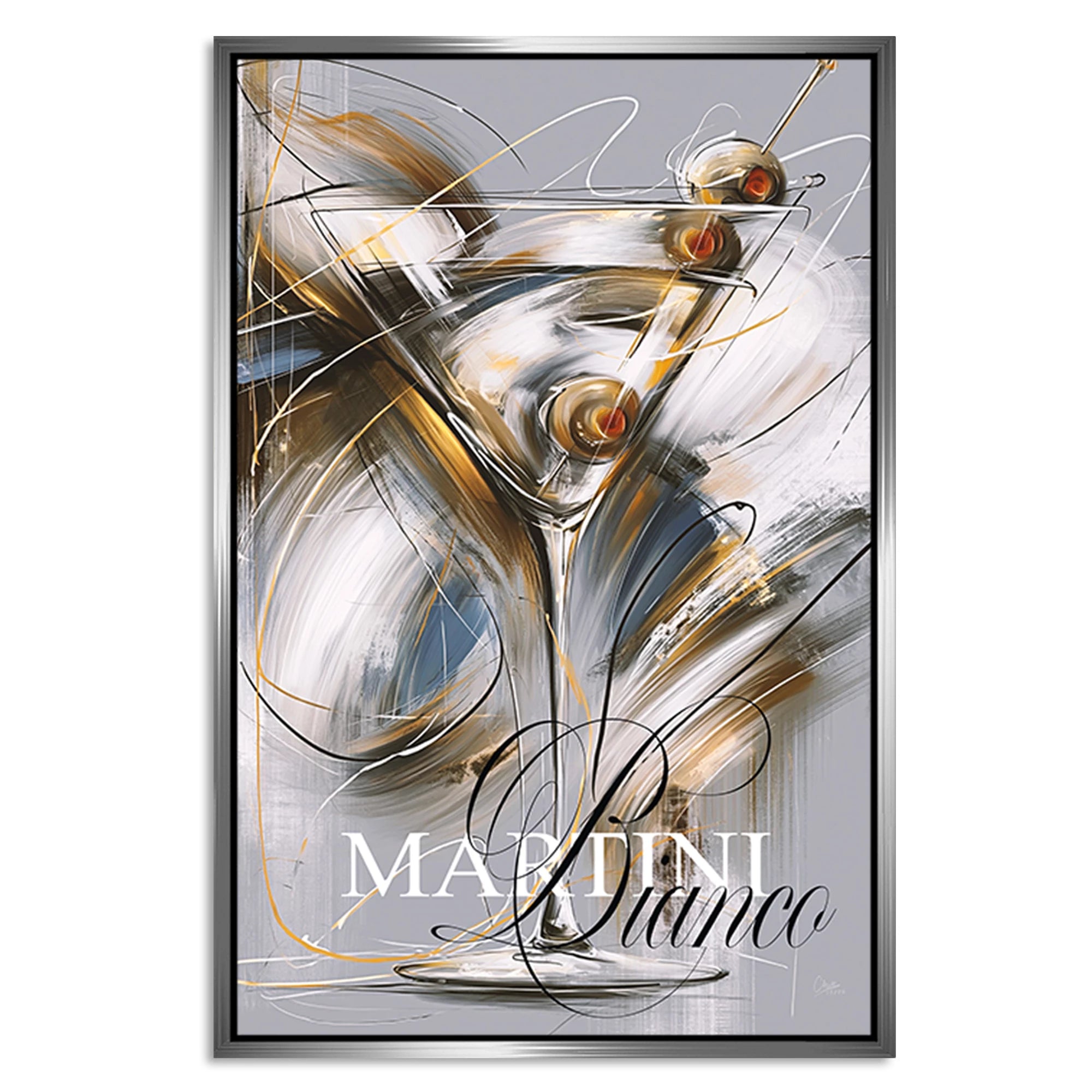 Martini Bianco Leinwand Bild