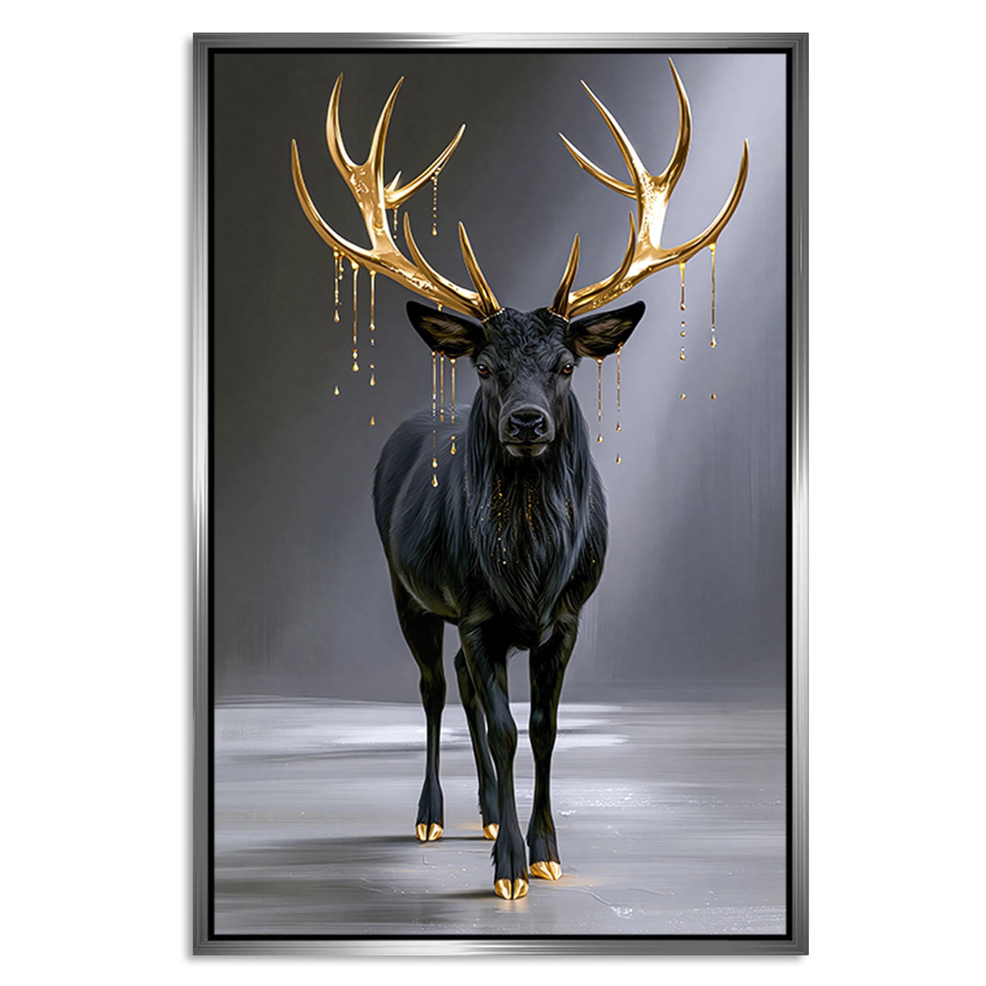 Hirsch Royal Leinwand Bild