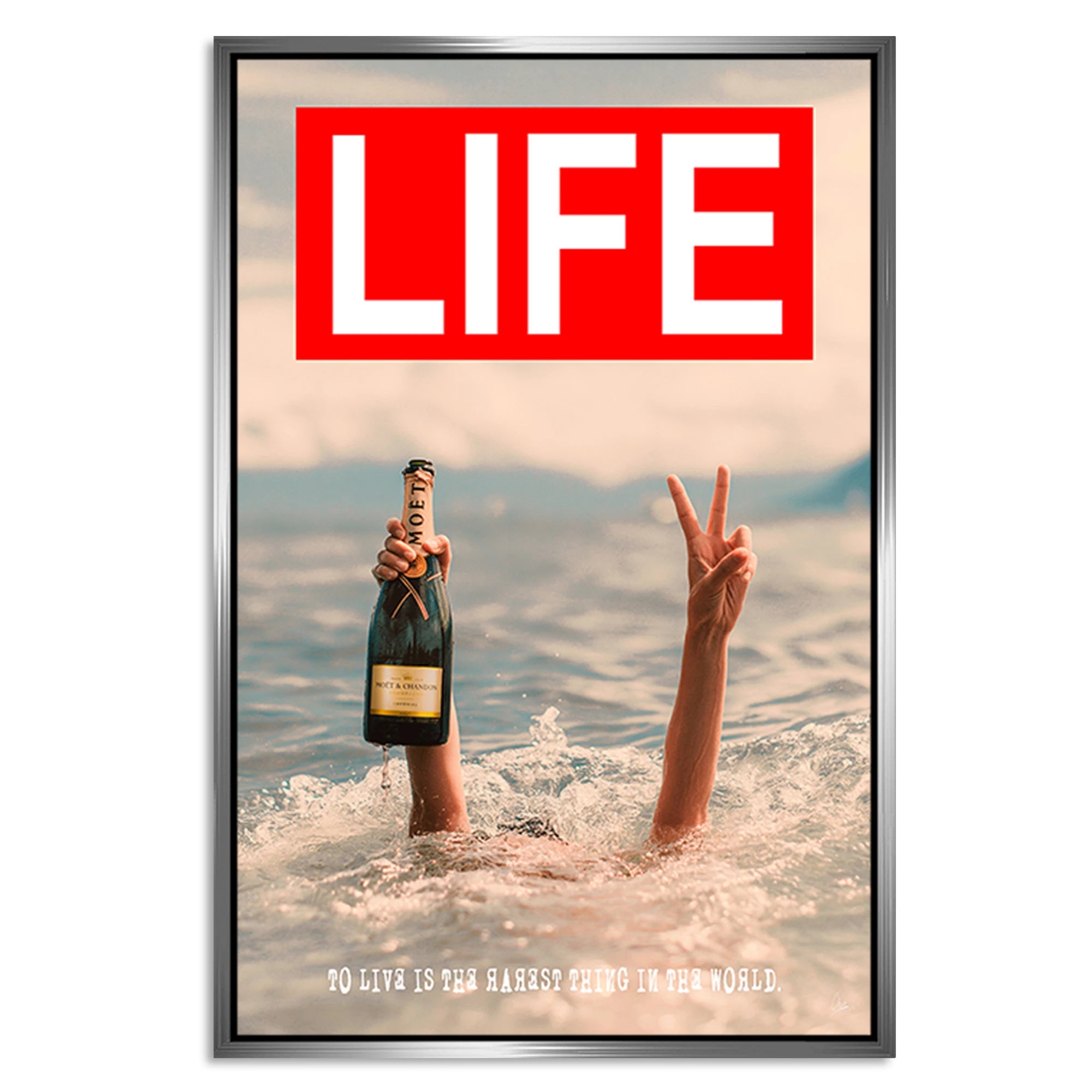 Life Moment Leinwand Bild