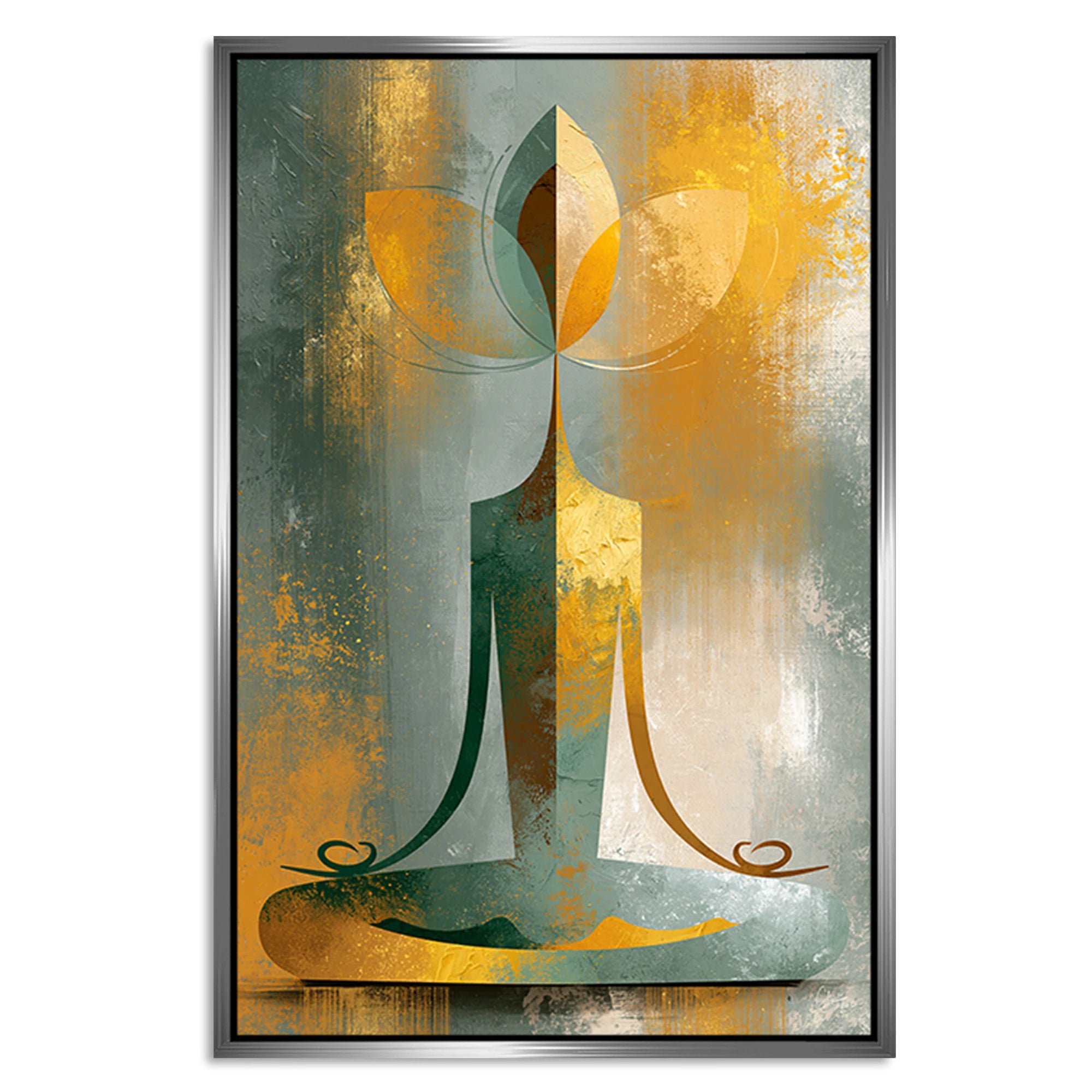 Buddha Harmonie Leinwand Bild