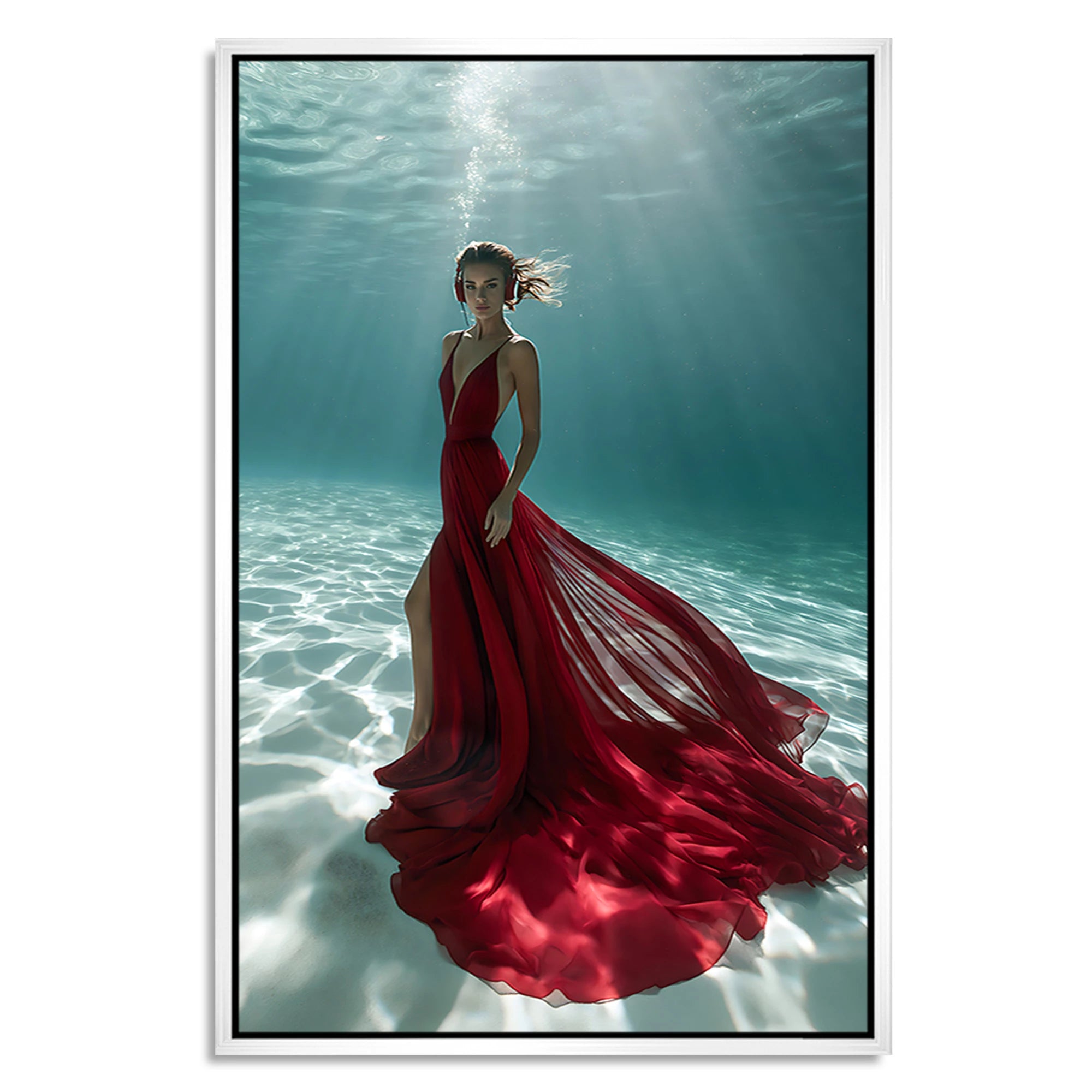 Unterwasser Sinfonie Leinwand Bild