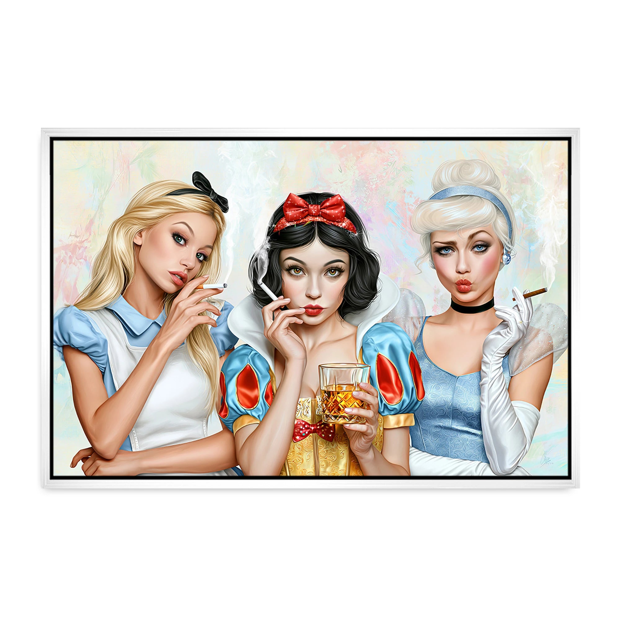 Cinderella & Co. Leinwand Bild