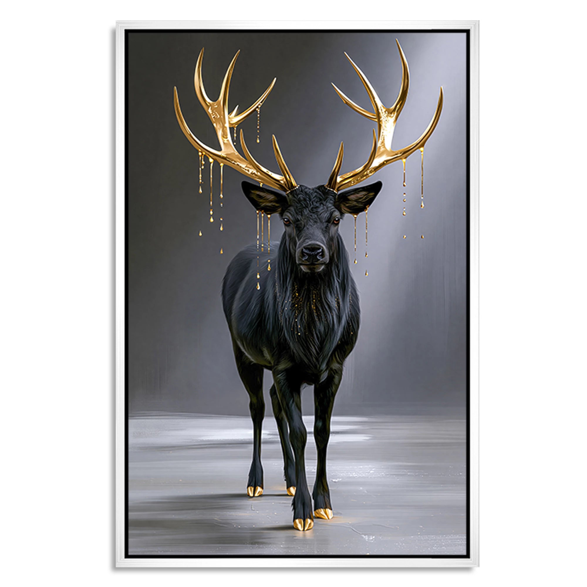 Hirsch Royal Leinwand Bild
