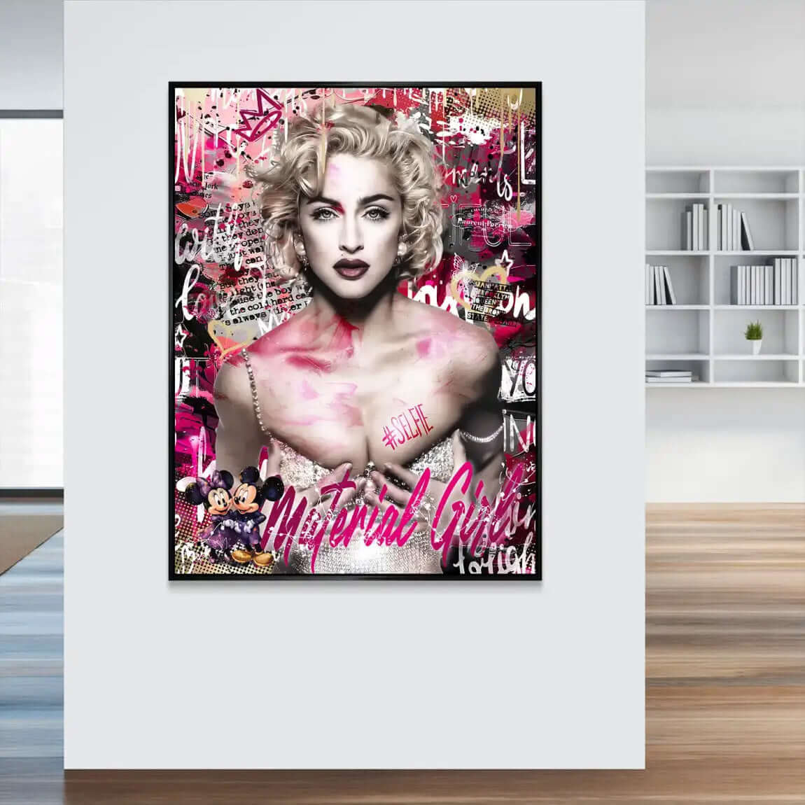 Material Girl Wandbild | Unikat INGALERIE