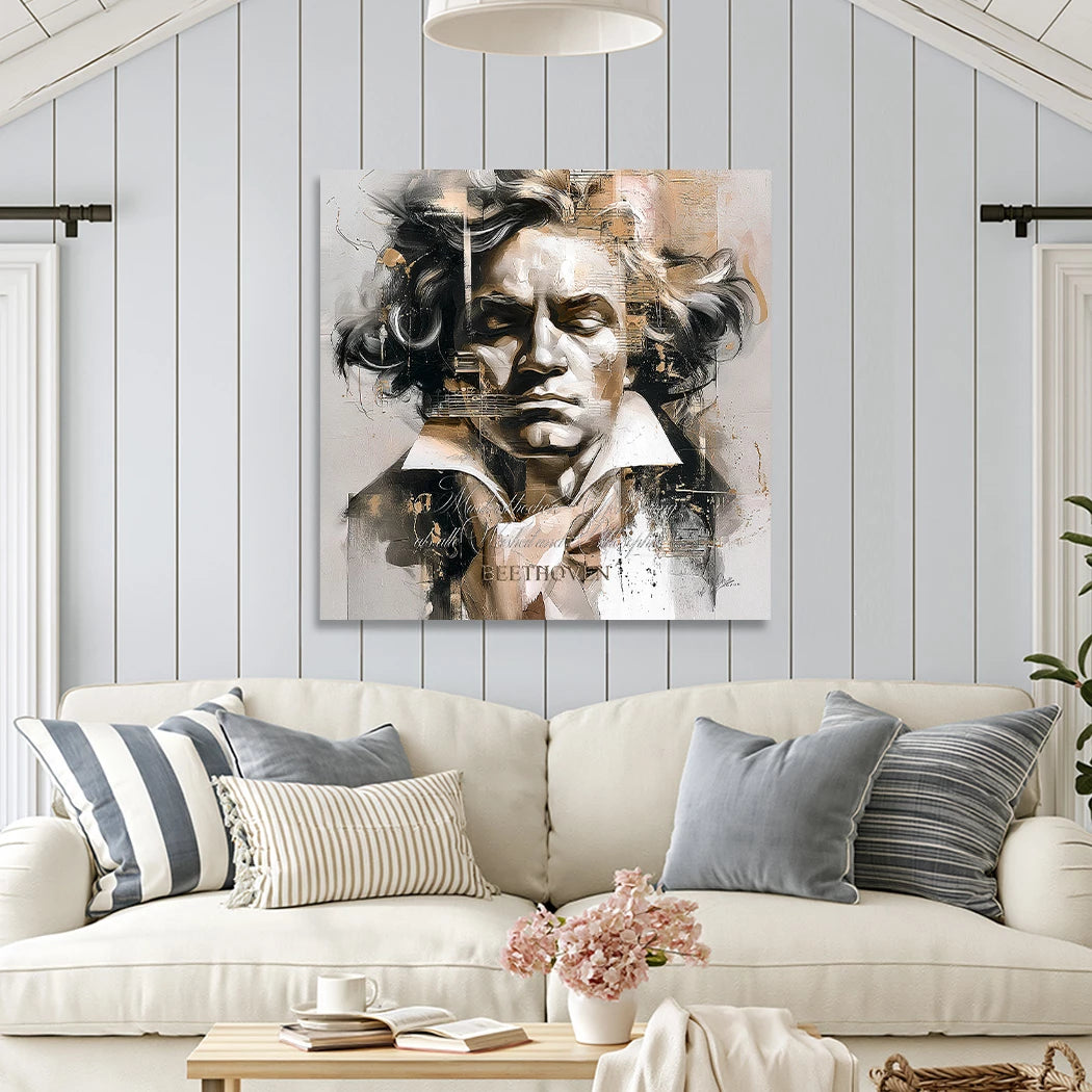 Beethoven Opus Leinwand Bild