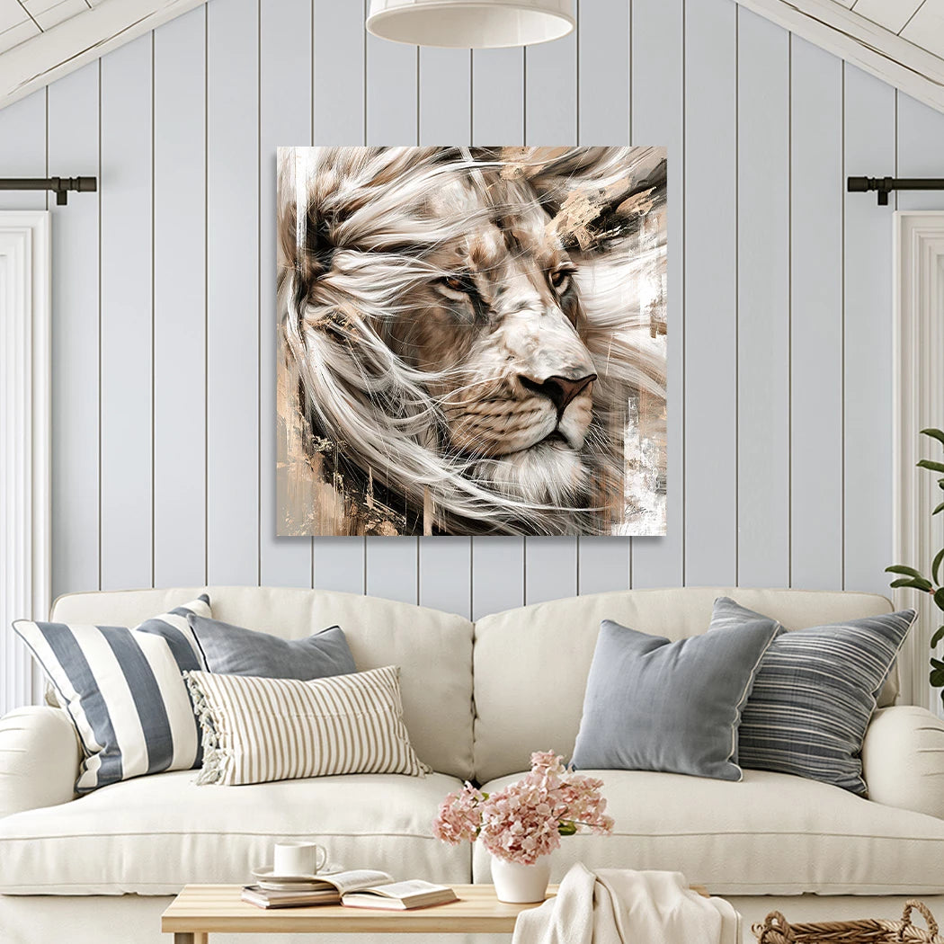 Lion King Leinwand Bild
