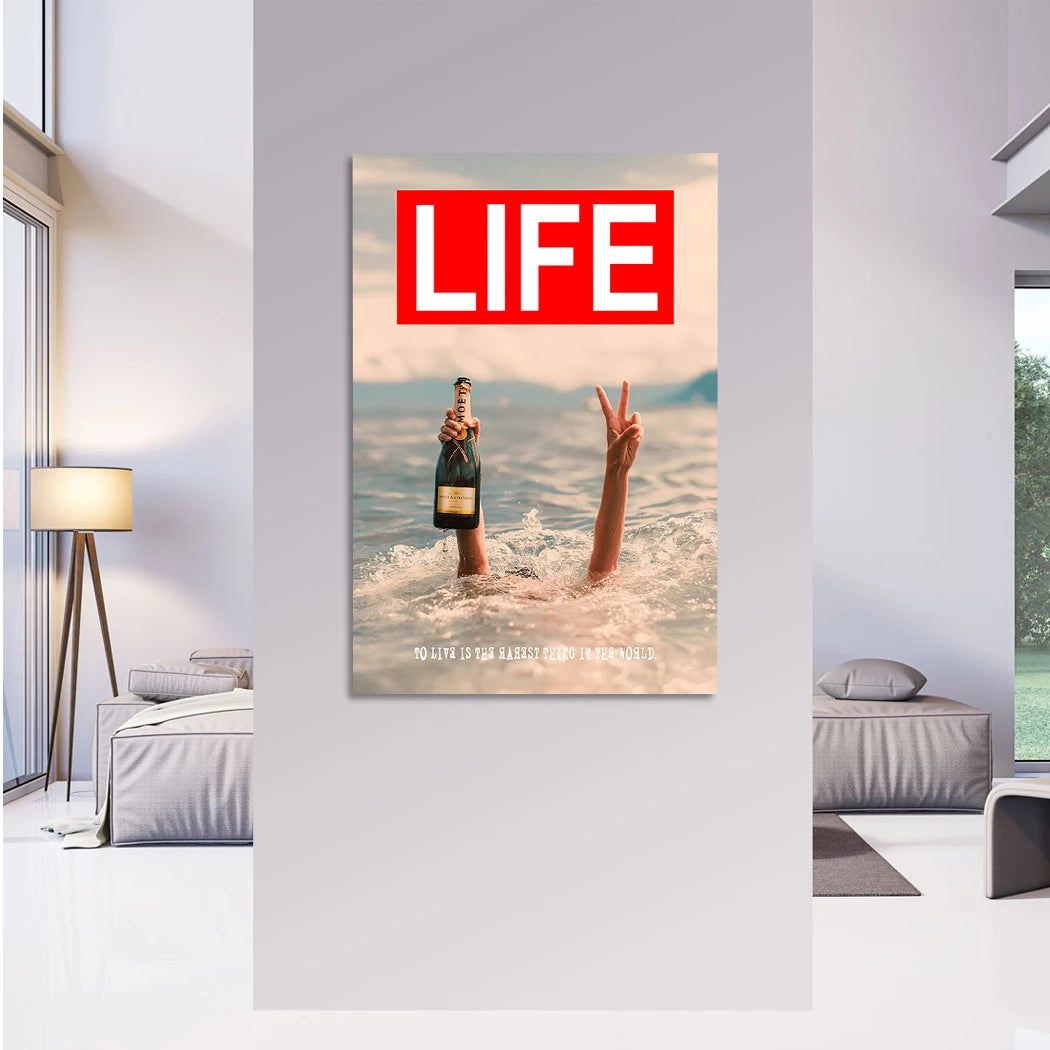 Life Moment Leinwand Bild