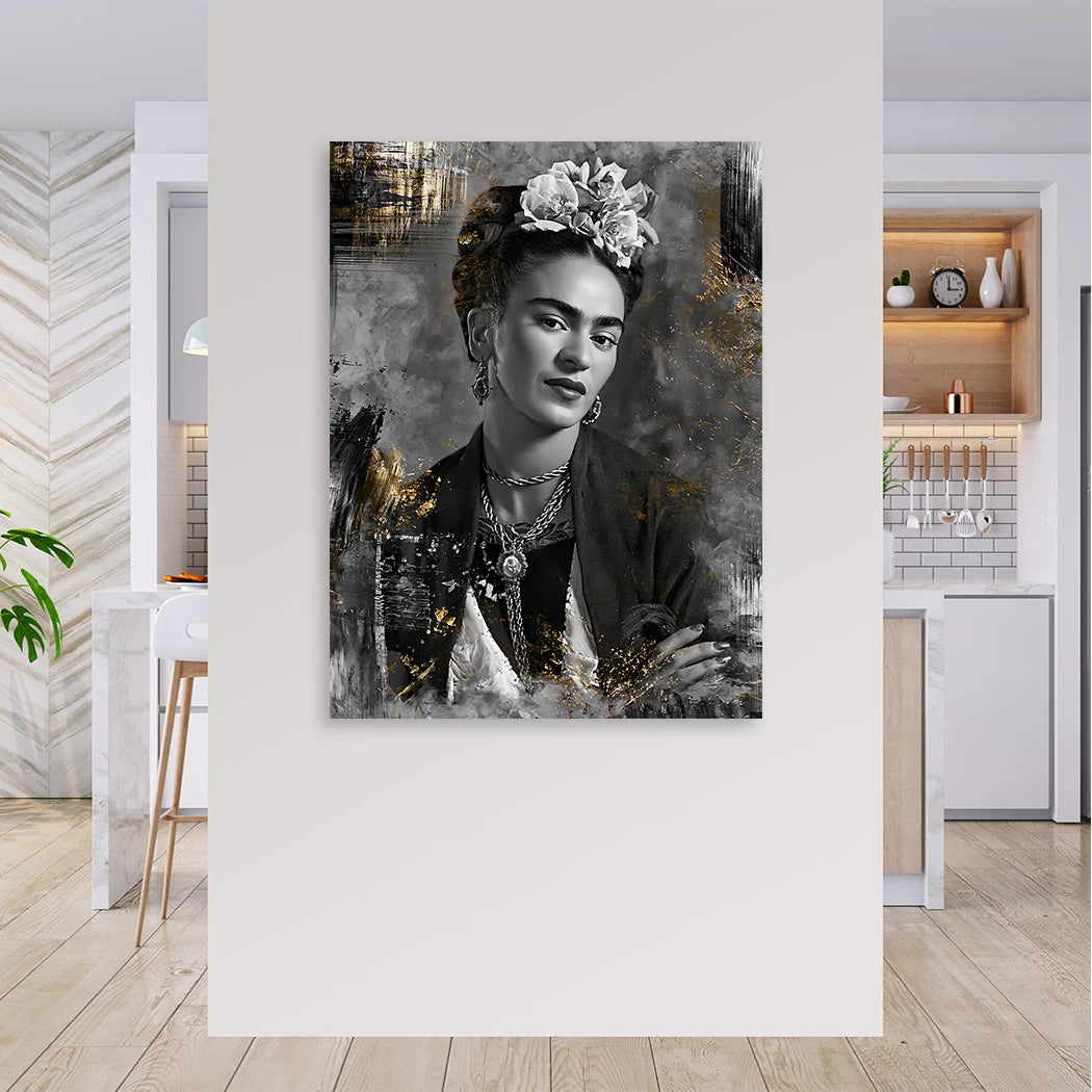 Frida Kahlo Velvet Leinwand Bild